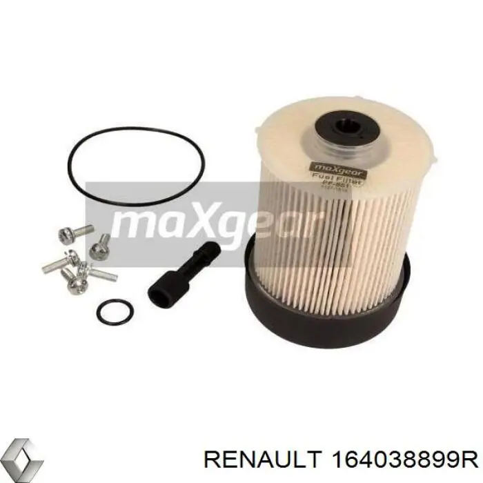 Compre 164038899R Renault (RVI) Filtro de combustível