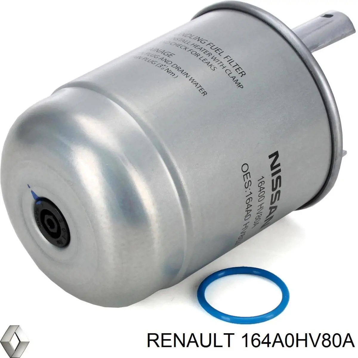 Filtro de combustível 164A0HV80A Renault (RVI)