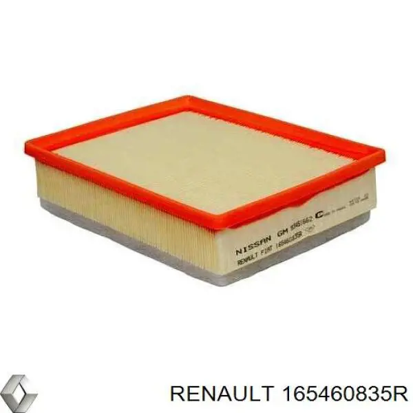 165460835R Renault (RVI) Filtro de ar