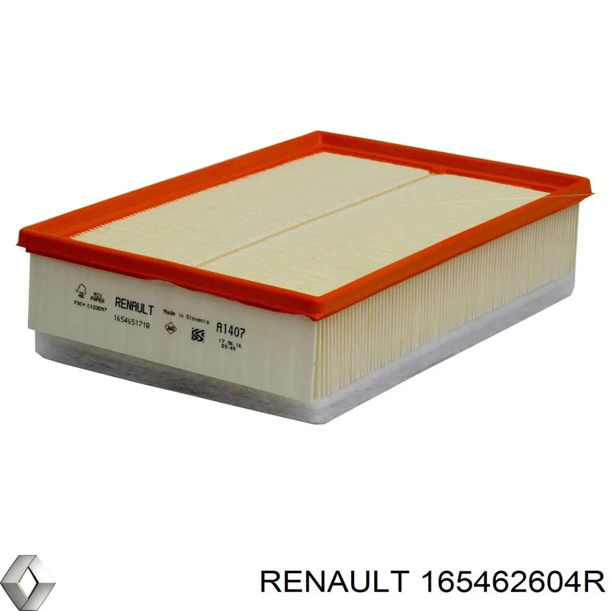 165462604R Renault (RVI) Filtro de ar