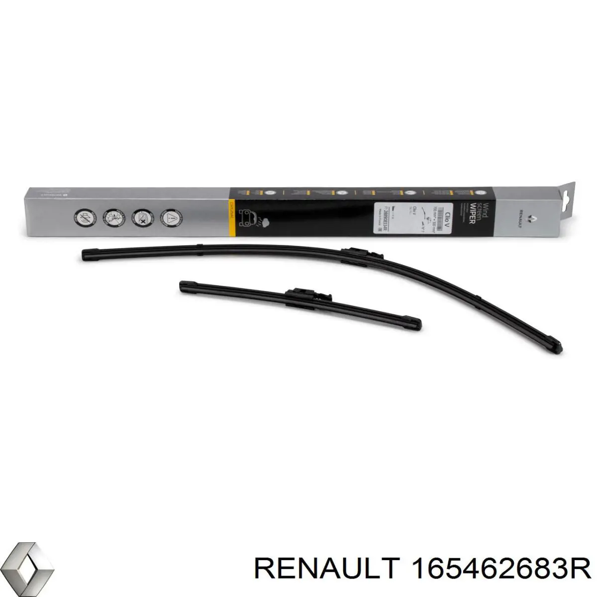Filtro de ar 165462683R Renault (RVI)