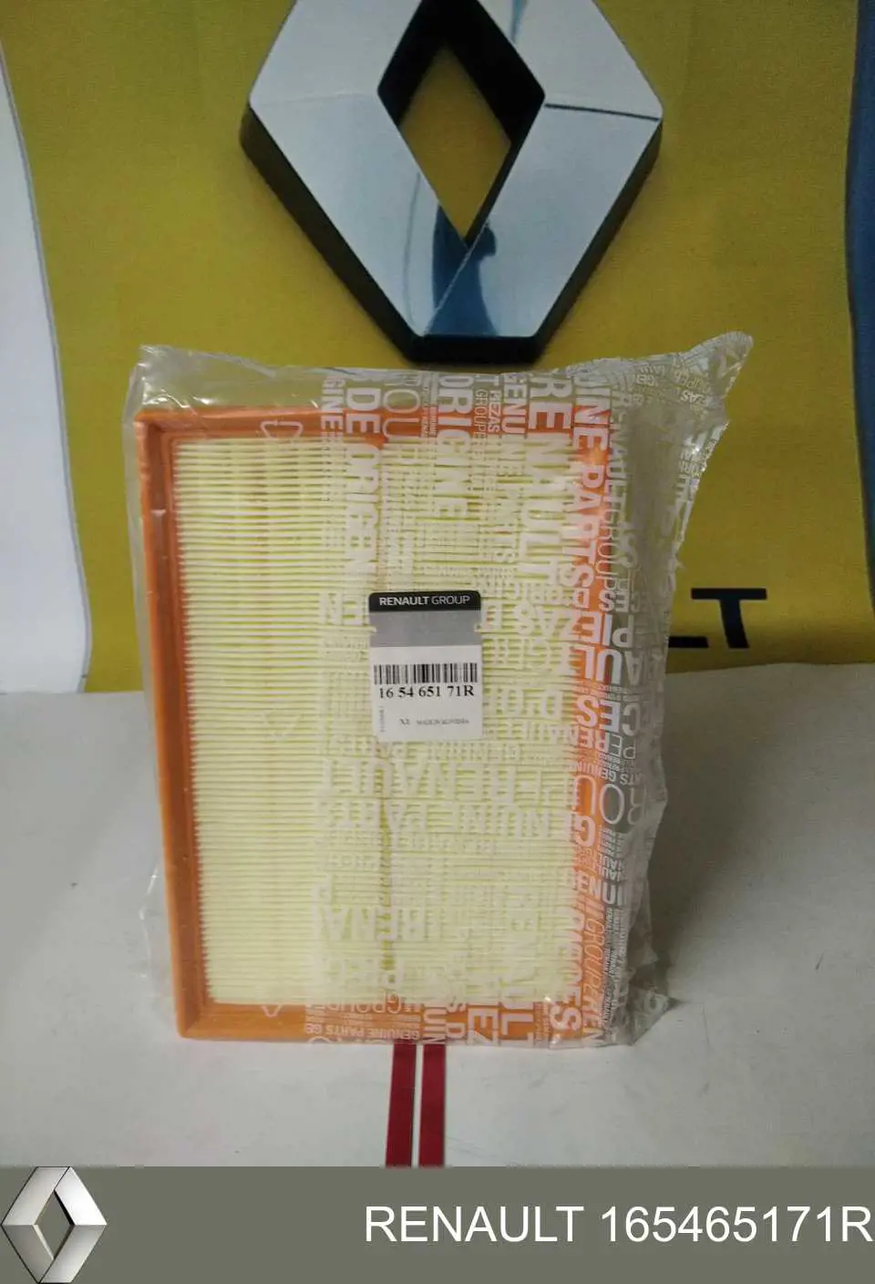 Compre 165465171R Renault (RVI) Filtro de ar
