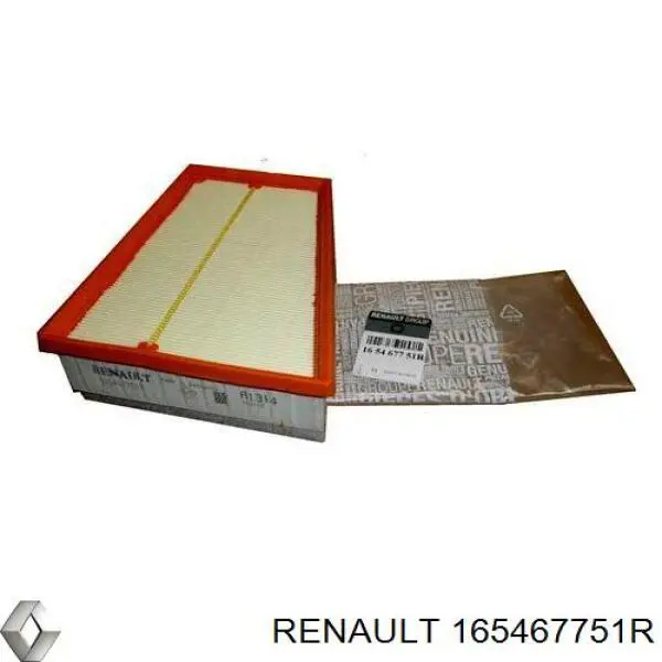 Compre 165467751R Renault (RVI) Filtro de ar