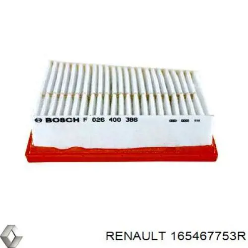 Filtro de ar Renault (RVI) 165467753R preço, a partir de 13,69 USD