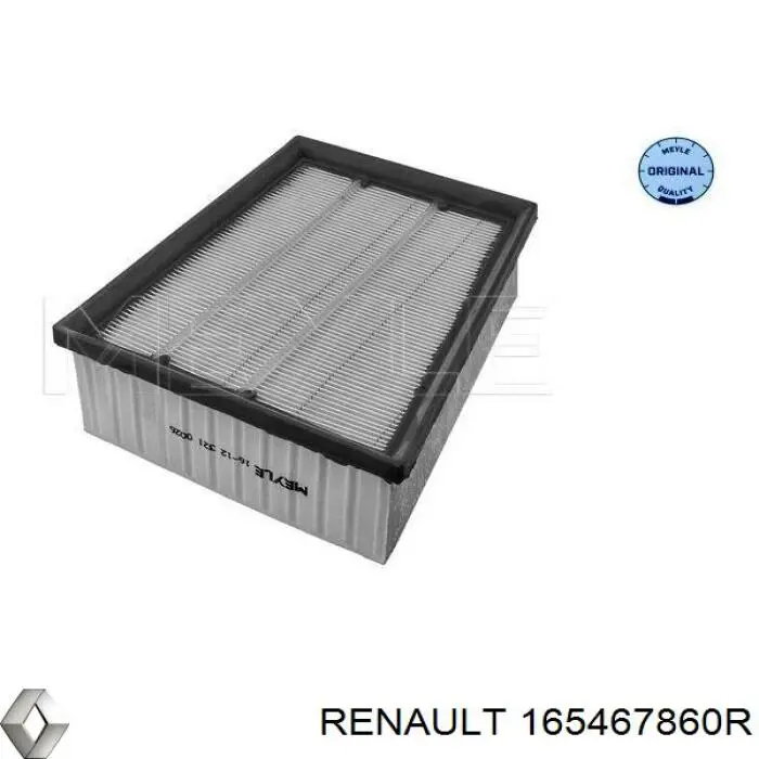 Filtro de ar Renault (RVI) 165467860R preço, a partir de 9,58 USD