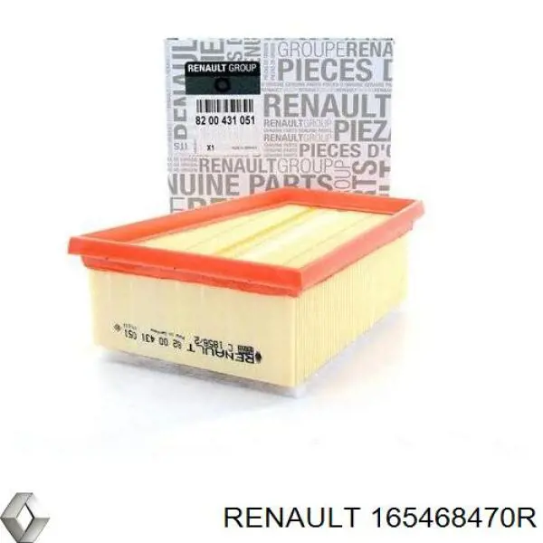 Compre 165468470R Renault (RVI) Filtro de ar