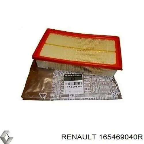 165469040R Renault (RVI) Filtro de ar