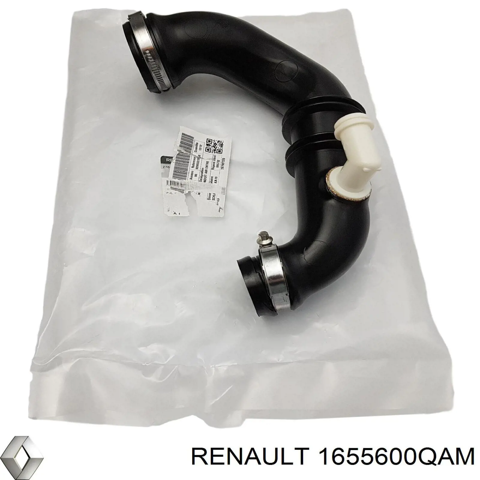 Cano derivado de ar, entrada na turbina (supercompressão) Renault (RVI) 1655600QAM preço, a partir de 76,28 USD