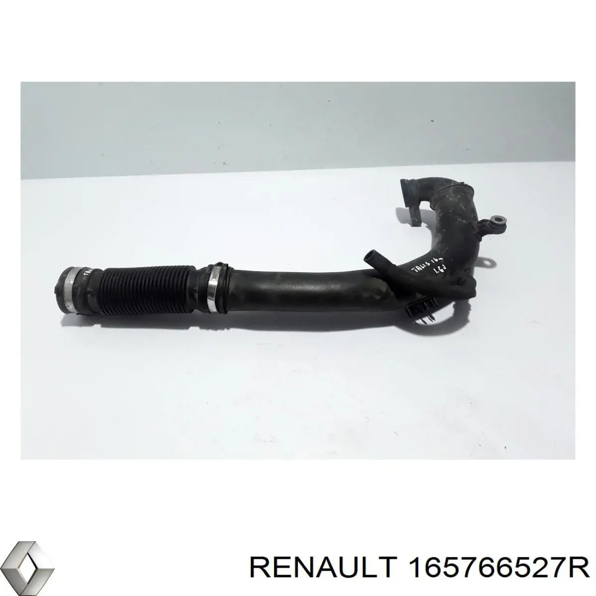 165766527R Renault (RVI) Cano derivado de ar, saída de filtro de ar