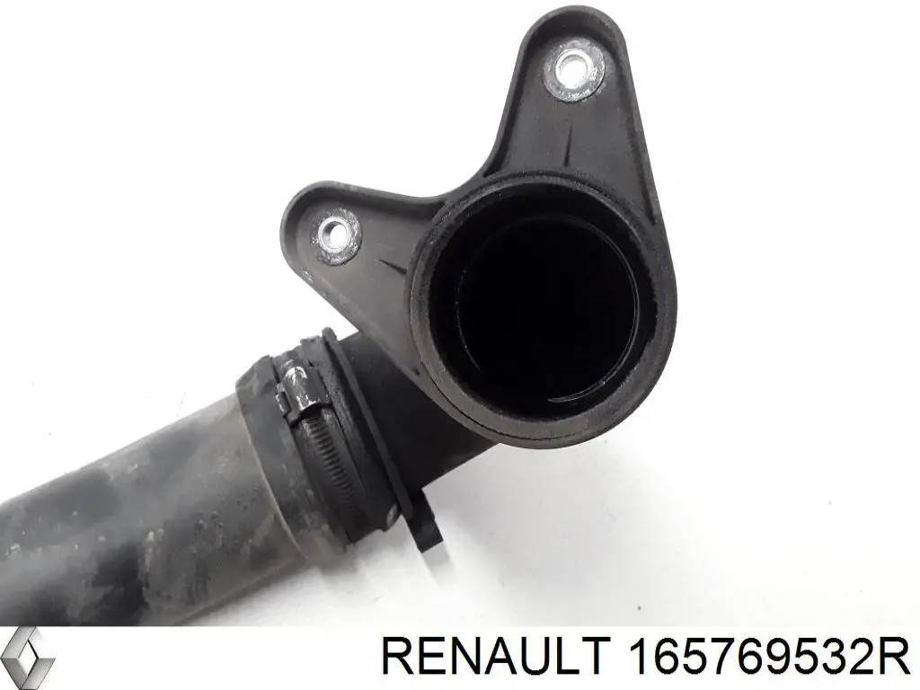 165769532R Renault (RVI) Cano derivado de ar, saída de filtro de ar