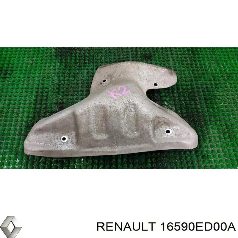 16590ED00A Nissan/Infiniti Proteção (tela térmica) de tubo coletor de escape