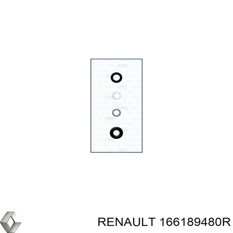 Kit de reparação do injetor Renault (RVI) 166189480R preço, a partir de 4,79 USD