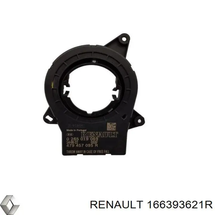 166393621R Renault (RVI) Sensor de pressão no coletor de admissão, MAP