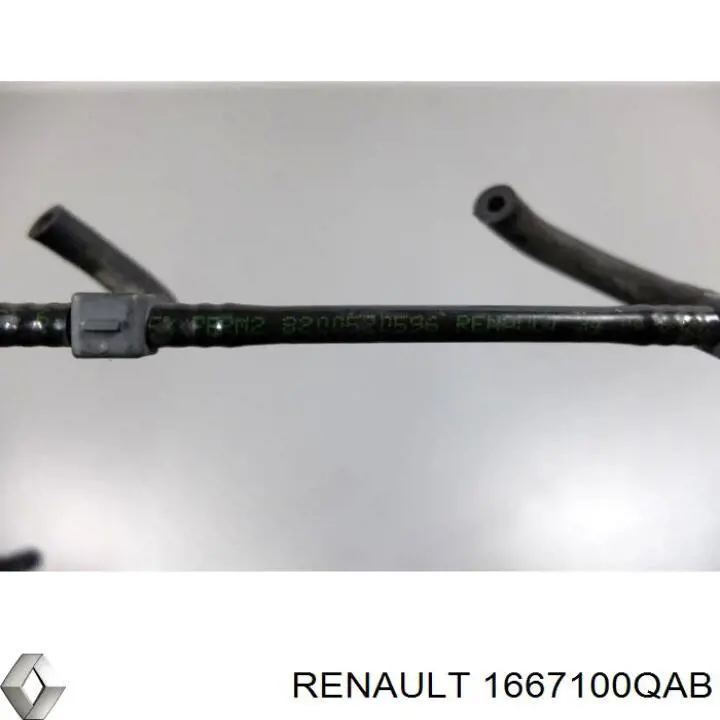Compre 1667100QAB Renault (RVI) Tubo de combustível, inverso desde os injetores
