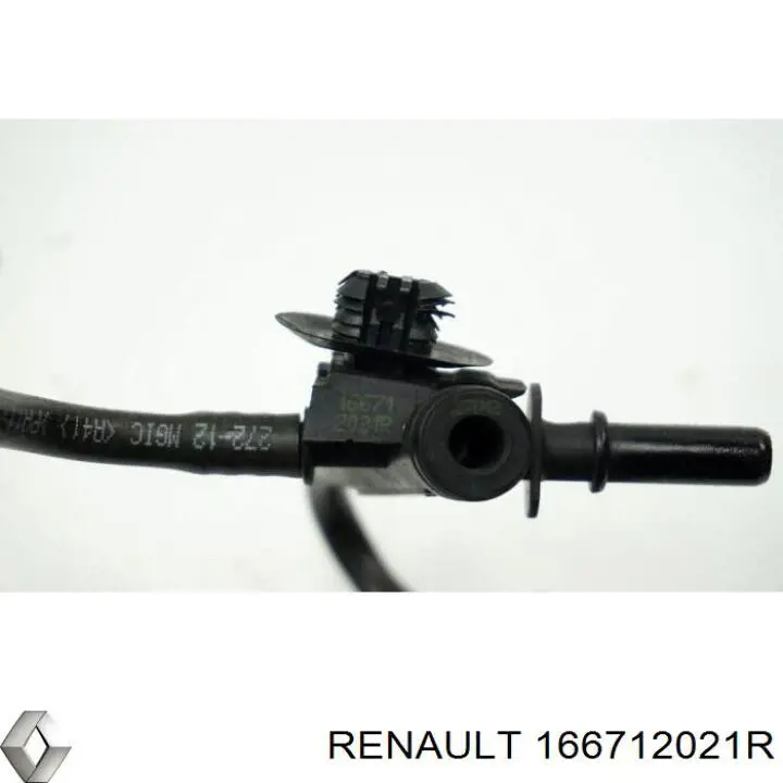 166714217R Renault (RVI) Tubo de combustível, inverso desde os injetores