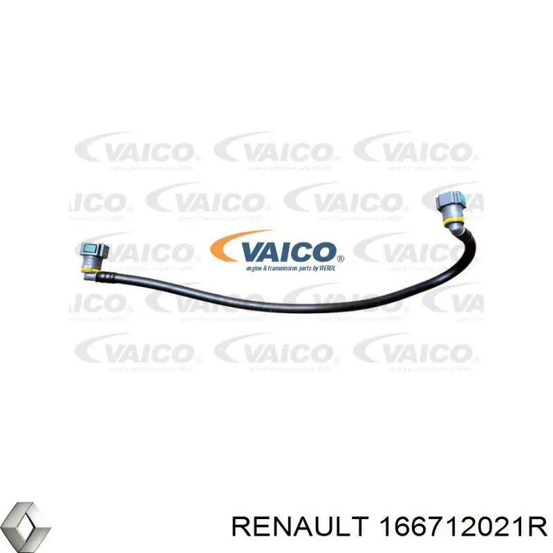 Compre 166712021R Renault (RVI) Tubo de combustível, inverso desde os injetores