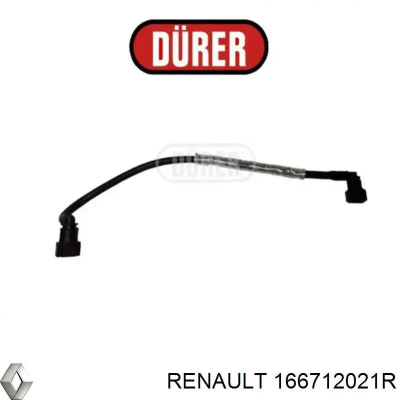 Tubo de combustível, inverso desde os injetores Renault (RVI) 166712021R preço, a partir de 54,58 USD