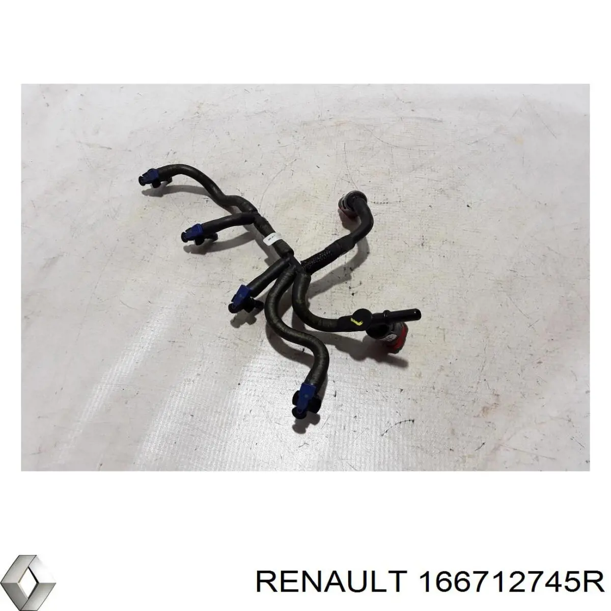 Compre 166712745R Renault (RVI) Tubo de combustível, inverso desde os injetores