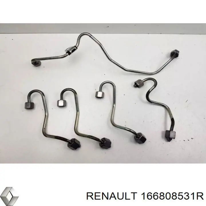 166808531R Renault (RVI) Tubo de combustível do injetor de 3º cilindro