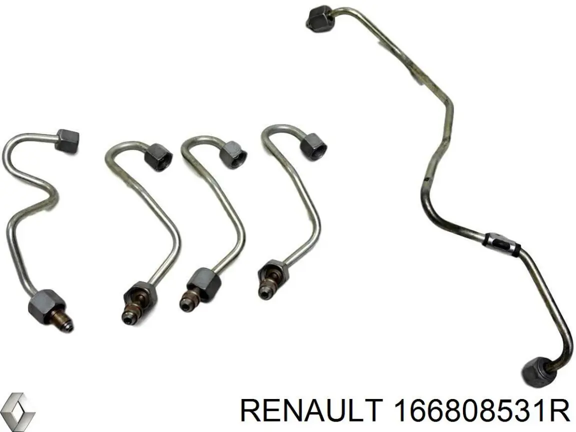 Tubo de combustível do injetor de 3º cilindro Renault (RVI) 166808531R preço, a partir de 54,38 USD