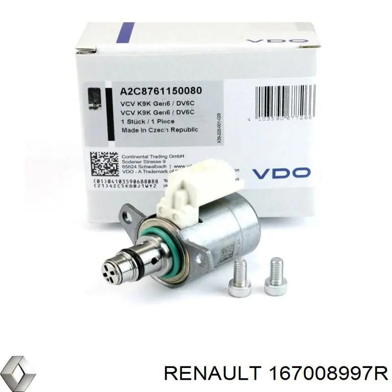 Compre 167008997R Renault (RVI) Bomba de combustível de pressão alta