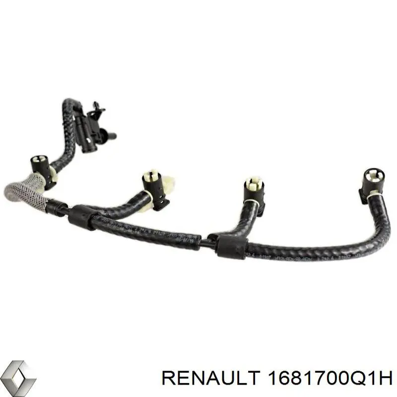 1681700Q1H Renault (RVI) Tubo de combustível, inverso desde os injetores
