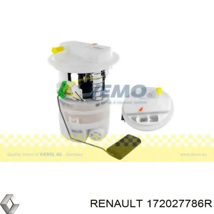 Compre 172027786R Renault (RVI) Módulo de bomba de combustível com sensor do nível de combustível