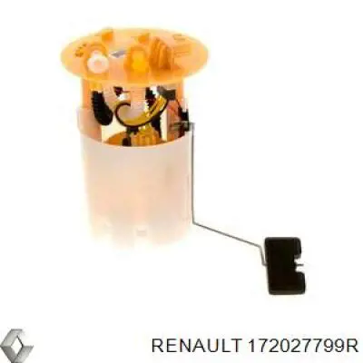 172027799R Renault (RVI) Módulo de bomba de combustível com sensor do nível de combustível