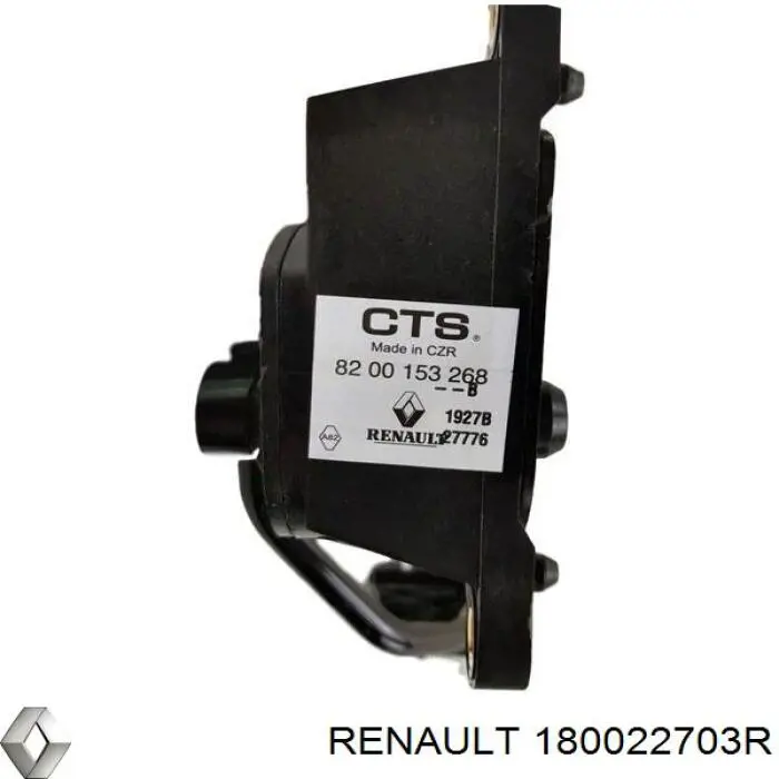 Compre 180022703RC Renault (RVI) Pedal de gás (de acelerador)