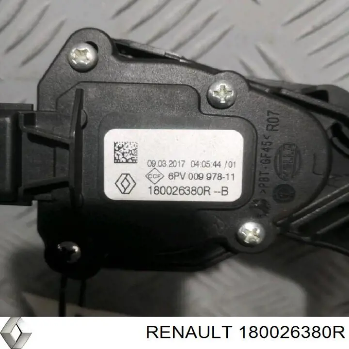 Compre 180029347RD Renault (RVI) Pedal de gás (de acelerador)