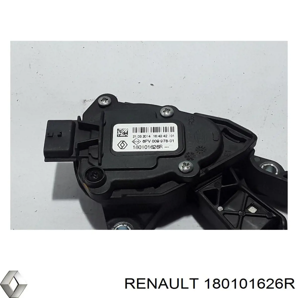 180101626R Nissan/Infiniti Pedal de gás (de acelerador)