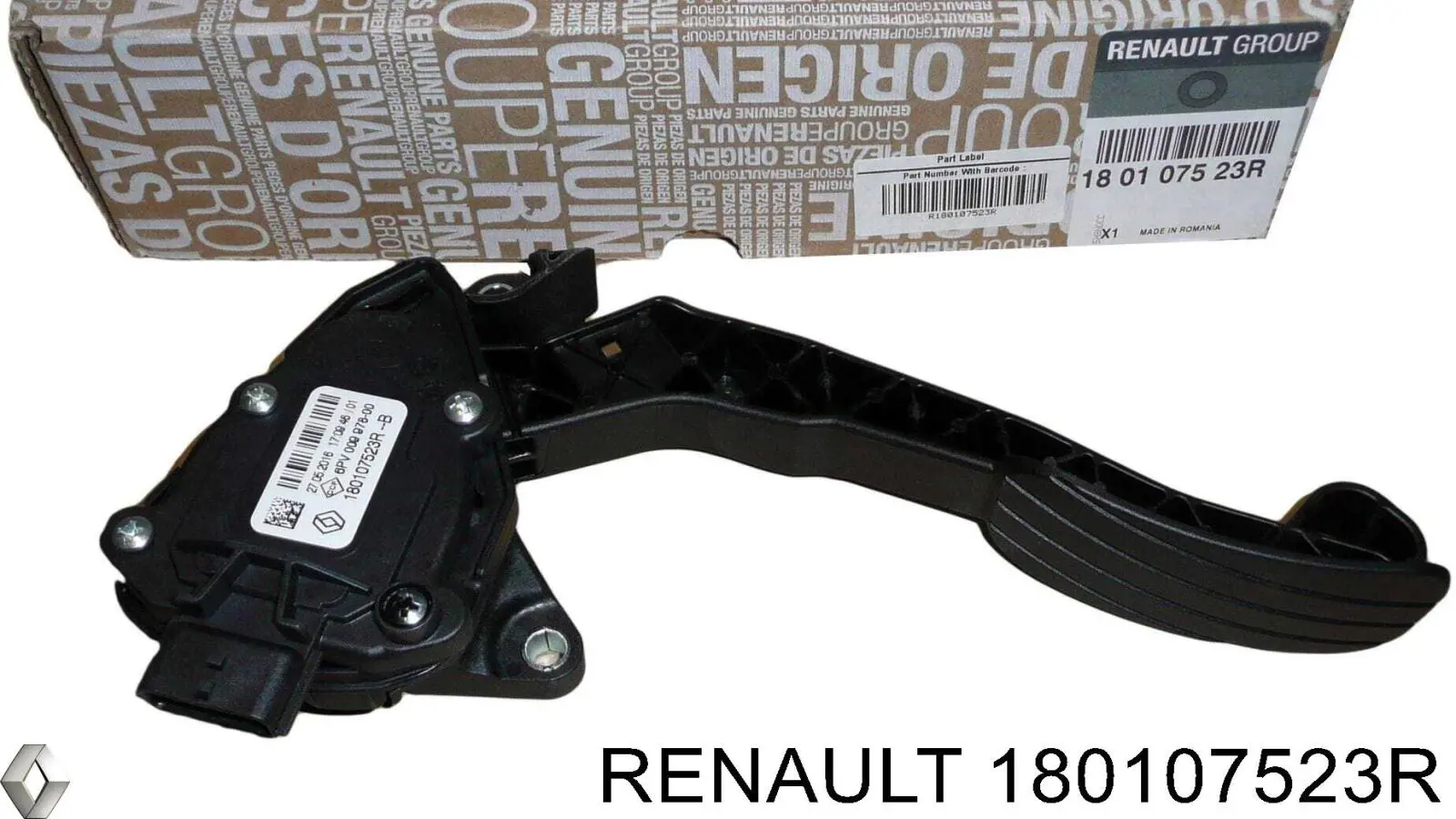 Pedal de gás (de acelerador) Renault (RVI) 180107523R preço, a partir de 76,32 USD