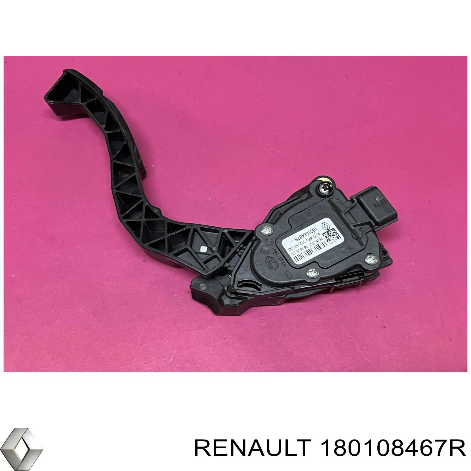 180108467R Renault (RVI) Pedal de gás (de acelerador)