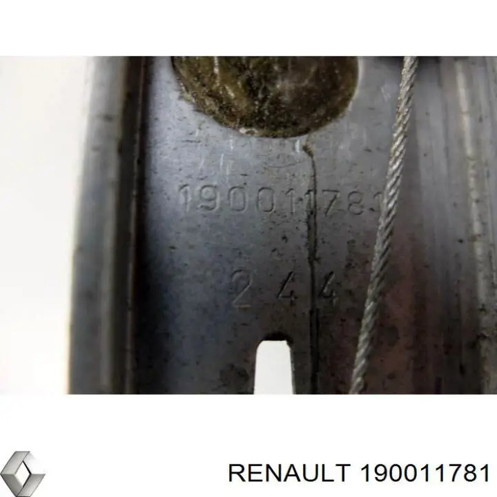 Compre 190011781 Renault (RVI) Mecanismo de acionamento de vidro da porta traseira direita
