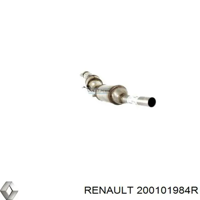 208D09301R Renault (RVI) Filtro de partículas do sistema dos gases de escape