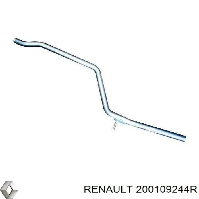 Compre 200109244R Renault (RVI) Silenciador, parte central