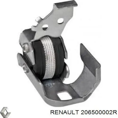 206500002R Renault (RVI) Braçadeira do silenciador traseira