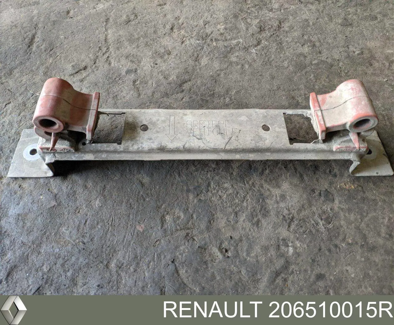 206510015R Renault (RVI) Consola de tubo de admissão do silenciador