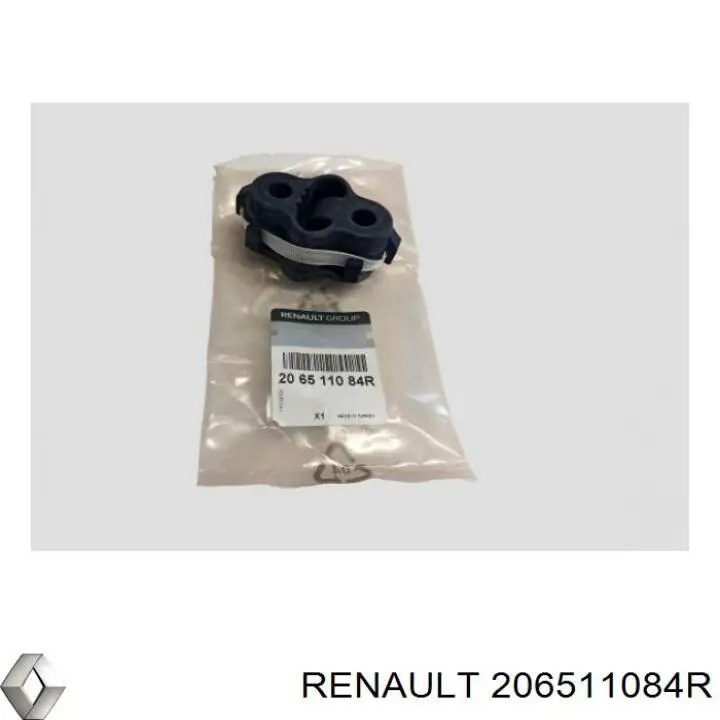 Compre 206511084R Renault (RVI) Coxim de fixação do silenciador