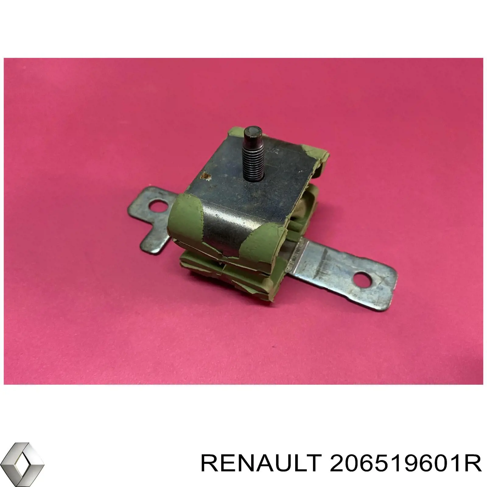 206519601R Renault (RVI) Consola de tubo de admissão do silenciador