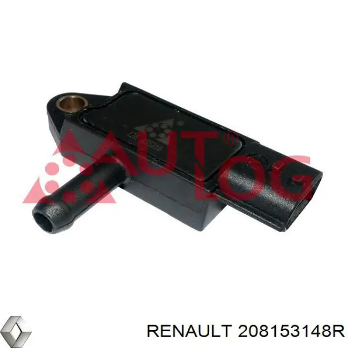 208153148R Renault (RVI) Sensor de pressão dos gases de escape
