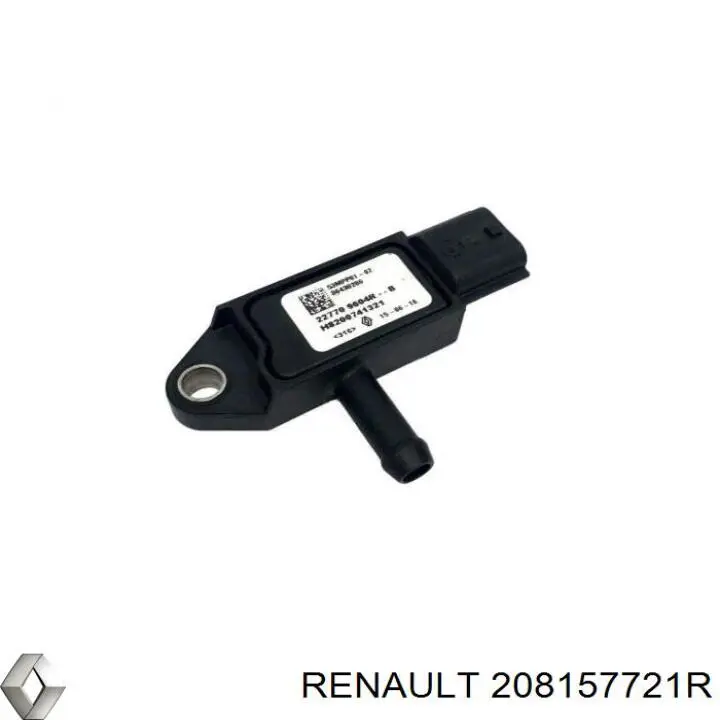 Compre 208157721R Renault (RVI) Sensor de pressão dos gases de escape