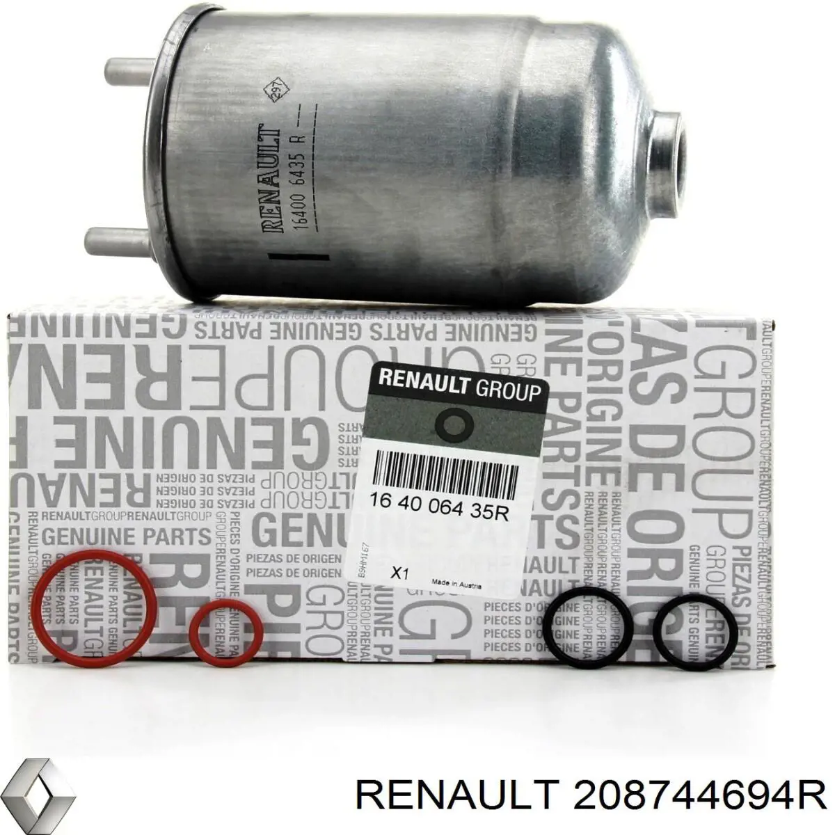 Tubo de sensor de pressão dos gases de escape 2087400QAC Nissan/Infiniti