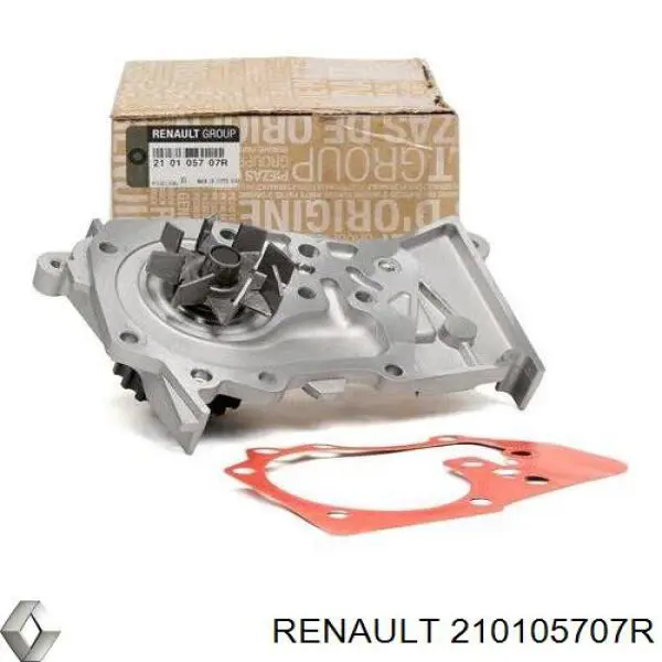 Bomba de água (bomba) de esfriamento Renault (RVI) 210105707R preço, a partir de 49,84 USD