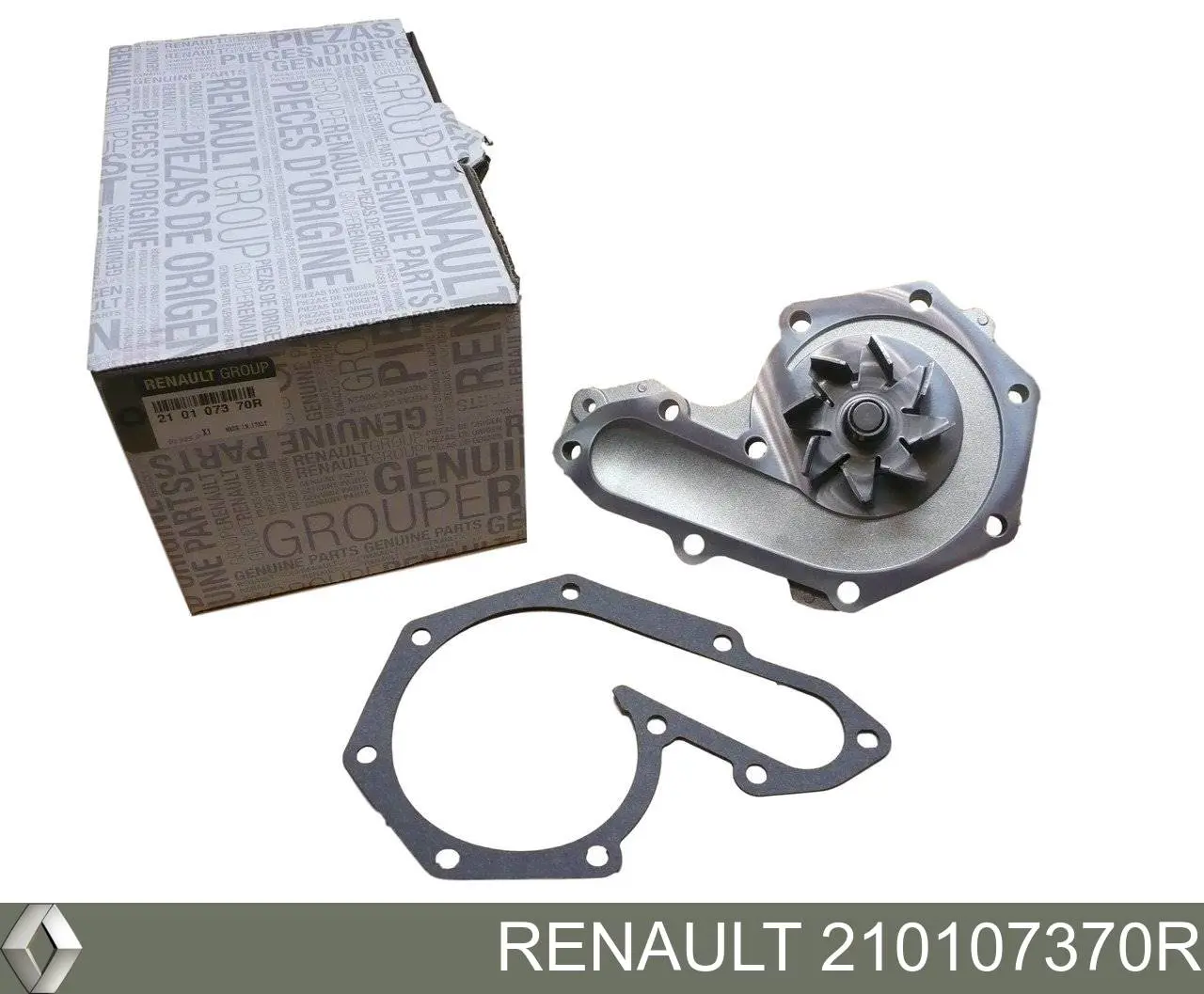 210107370R Renault (RVI) Bomba de água (bomba) de esfriamento