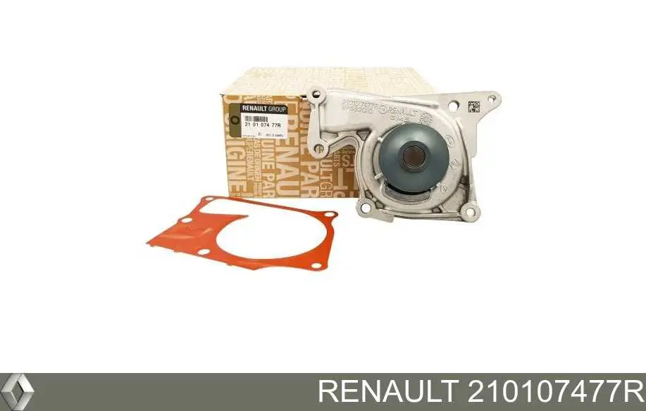 210107477R Renault (RVI) Bomba de água (bomba) de esfriamento