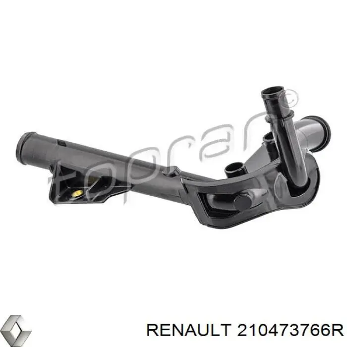 Flange do sistema de esfriamento (união em T) Renault (RVI) 210473766R preço, a partir de 35,51 USD