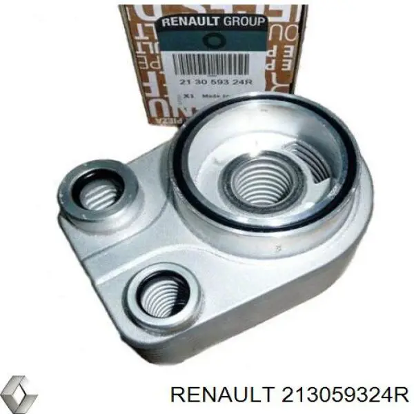 213059324R Renault (RVI) Radiador de óleo (frigorífico), debaixo de filtro