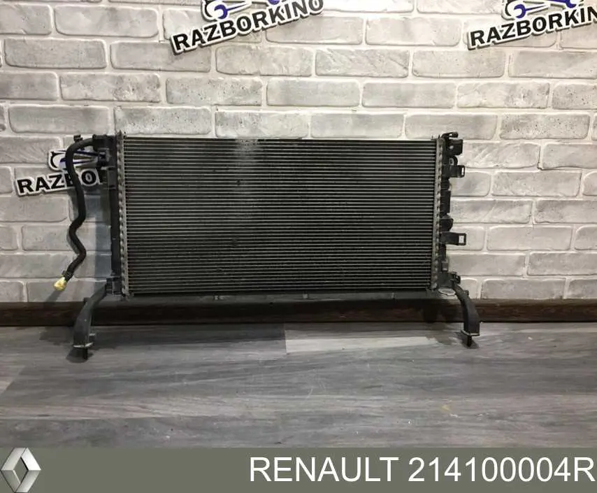 214100004R Renault (RVI) Radiador de esfriamento de motor
