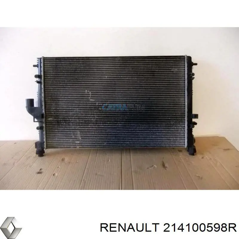 214100598R Renault (RVI) Radiador de esfriamento de motor